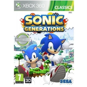 Sega Sonic Generations Classics Xbox 360 Game
